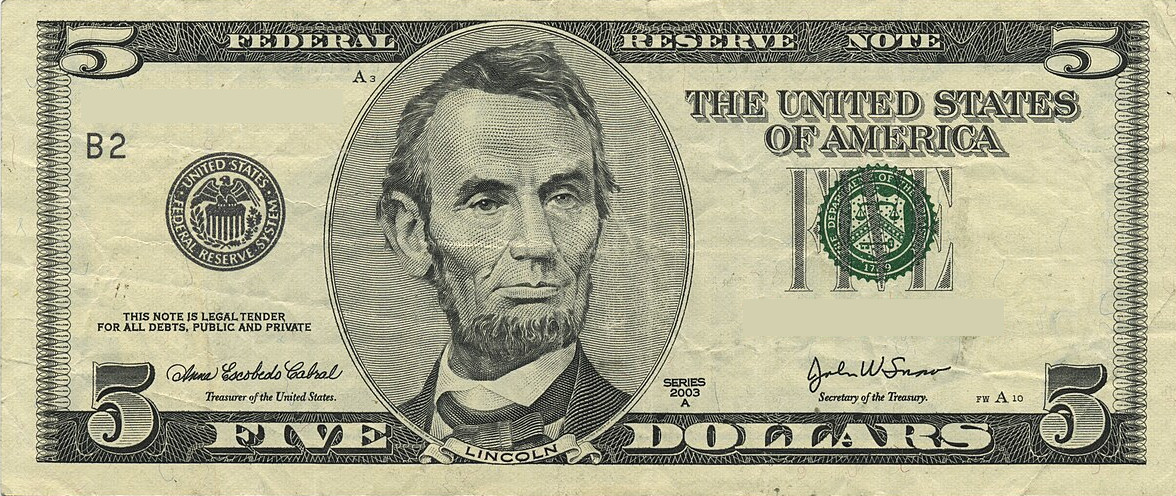 $5 bill